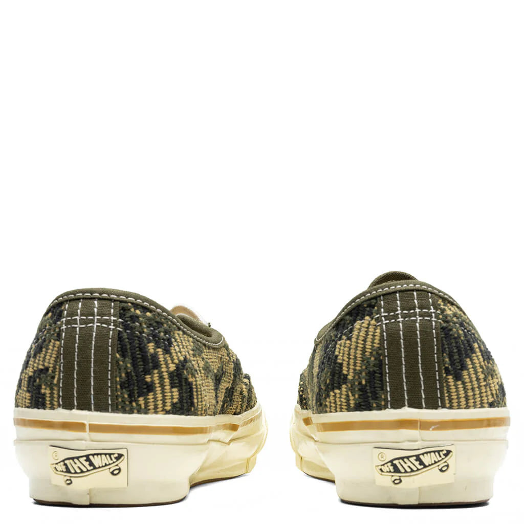 Vans Premium Authentic Shoe Antique Gold / Green VN000D5K18S