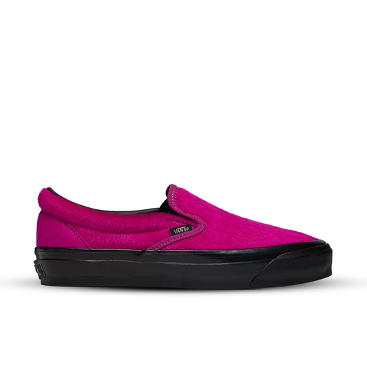 VANS Premium Classic Slip-On LX 98 Pony Hair - Medium Pink VN000EEZVDH