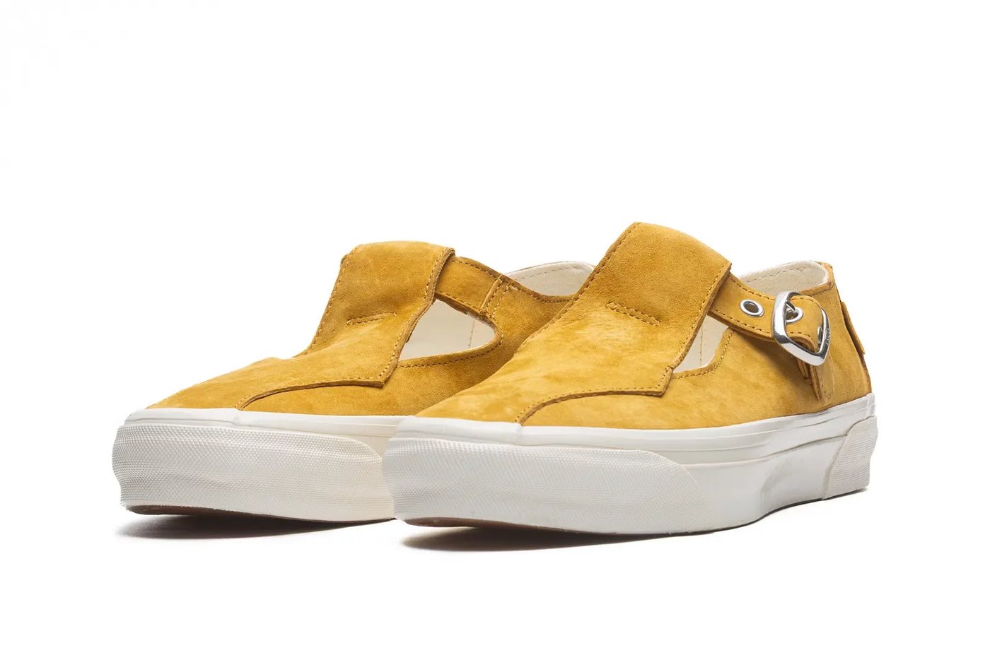 Vans Premium Mary Jane Suede Shoe Harvest Gold Brown VN000D8ZBL2