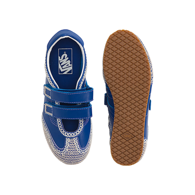 VANS Premium Mary Jane Super LowPro Shoe Blue / Marshmallow White VN000D9G7Z2