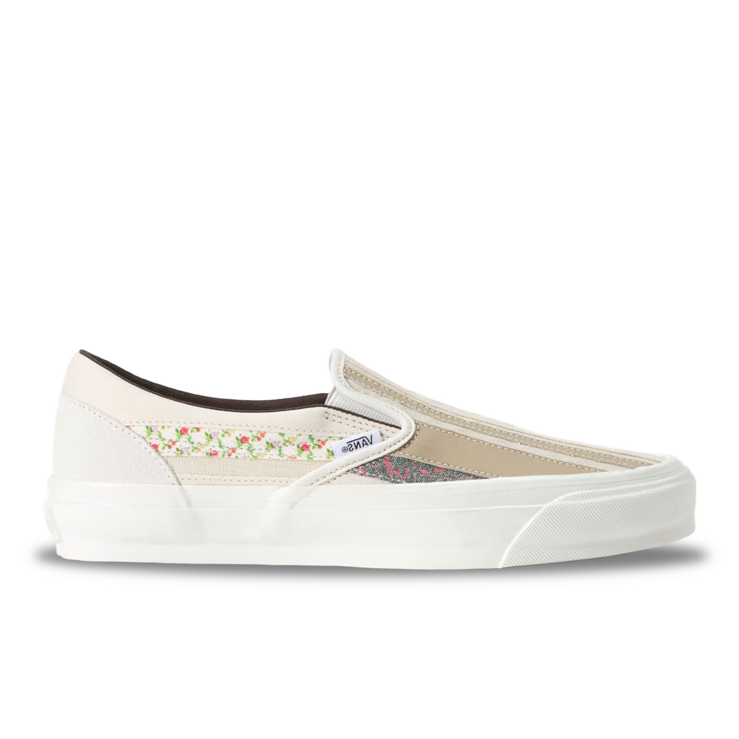 Vans Premium Classic Slip-On 98 Shoe Color: Incense Brown/White Style: VN000D9PHJ9