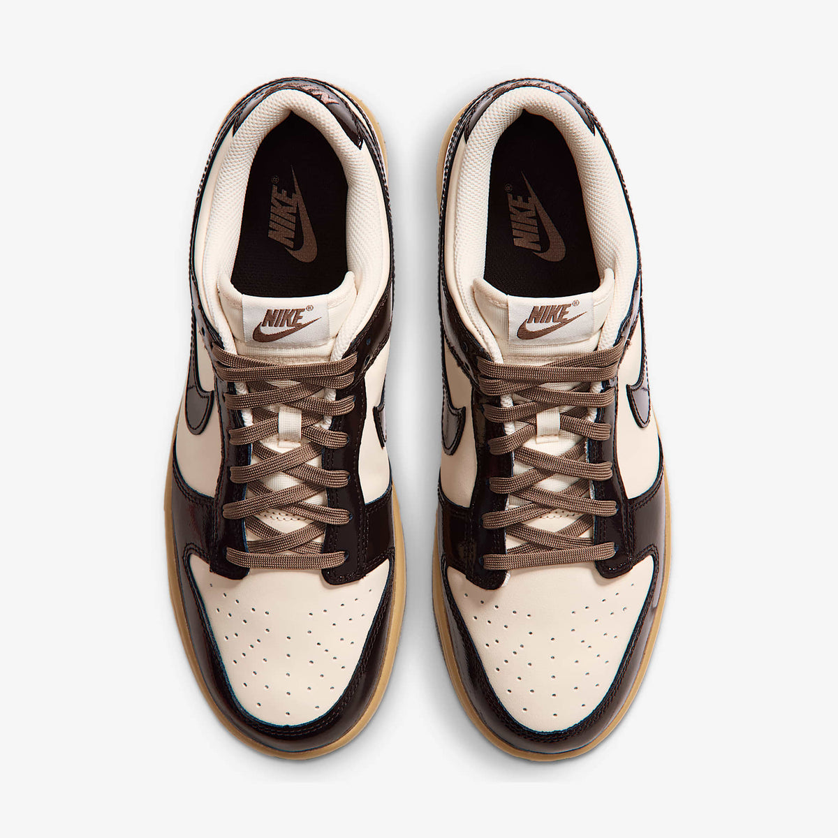 Nike Dunk Low Retro Men's Shoes, Shadow Brown/Shadow Brown-Coconut Milk, photo 4 of 8