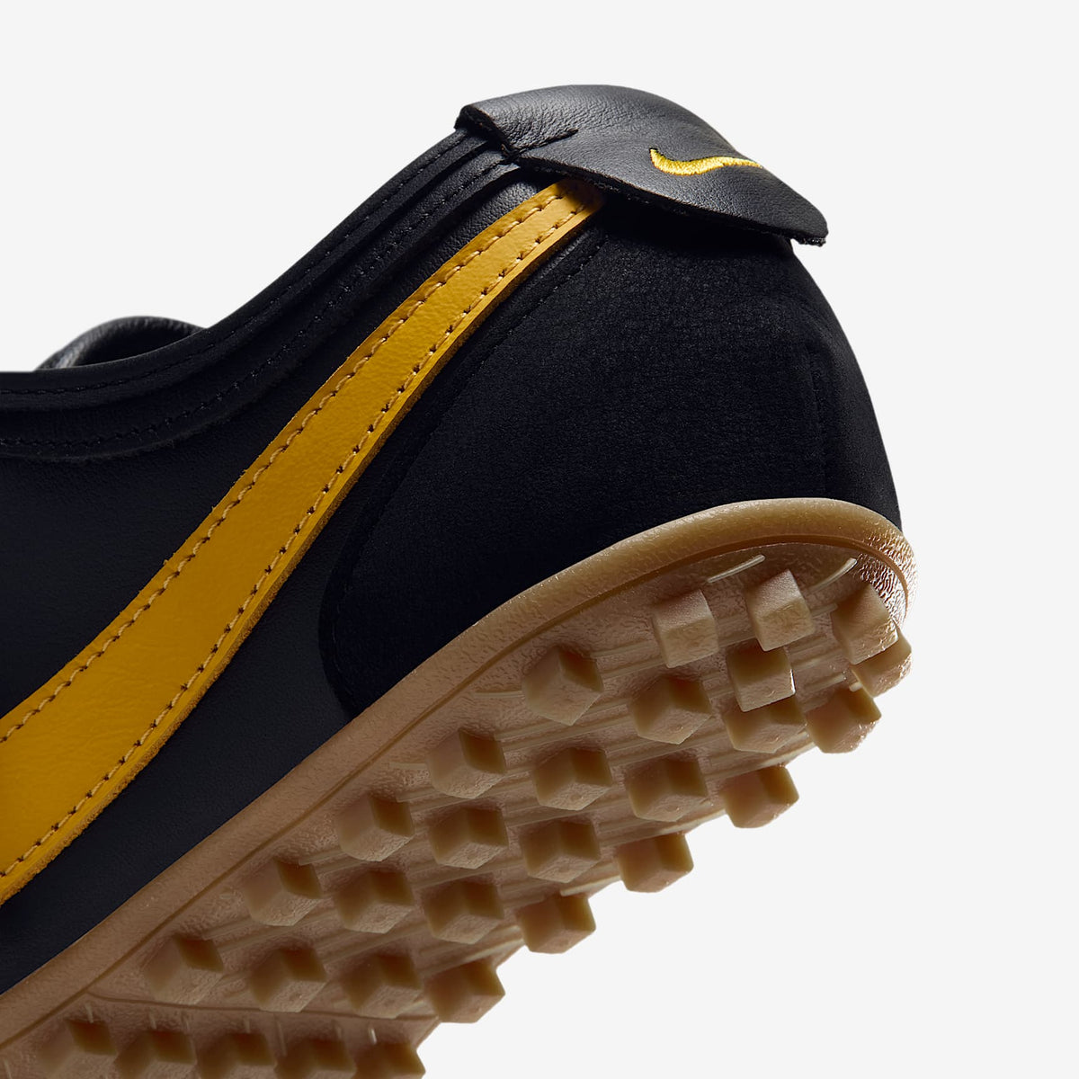 Nike Moon Shoe OG Leather Women's Shoes, Black/Yellow Ochre-Gum Light Brown, photo 8 of 10