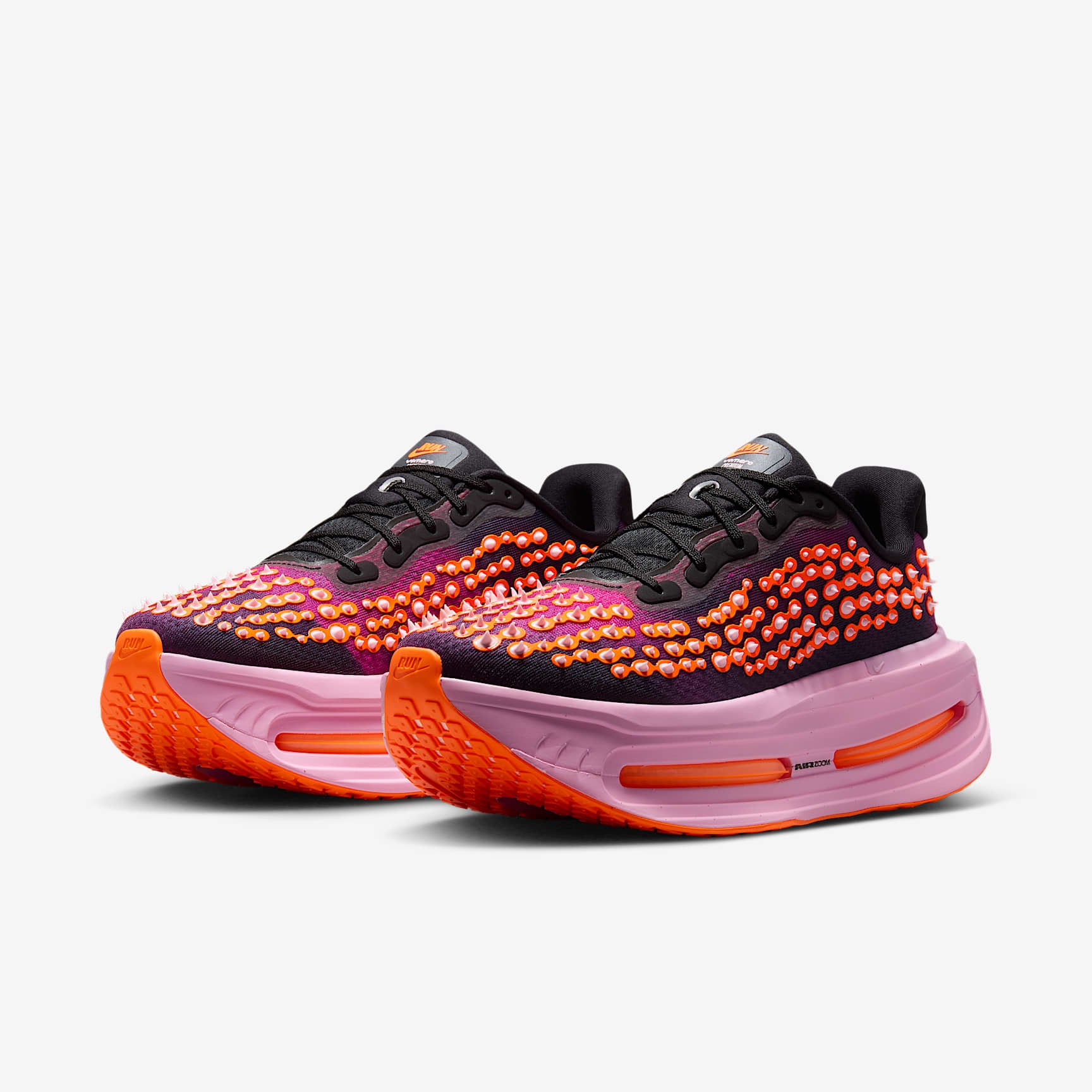 Nike Vomero Premium Men's Shoes Color: Black/Total Orange-Arctic Pink Style: IR2168-003