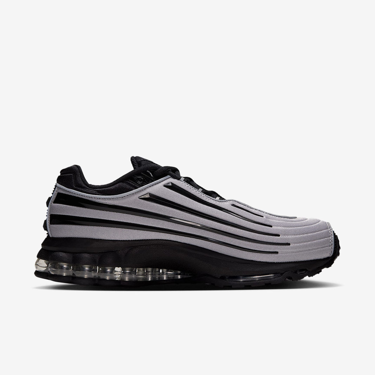 Nike Air Max Ecstasy Plus Men's Shoes, Metallic Silver/Black-White, photo 1 of 9