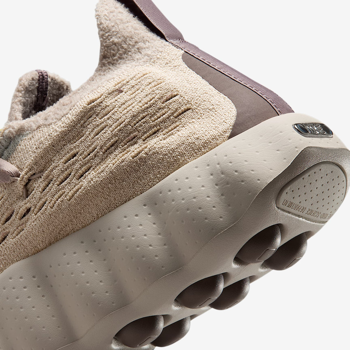 Nike Mind 002 Flyknit Men's Shoes Color: SANDDRIFT/FOSSIL ROSE-PLUM ECLIPSE Style: IR2176-101