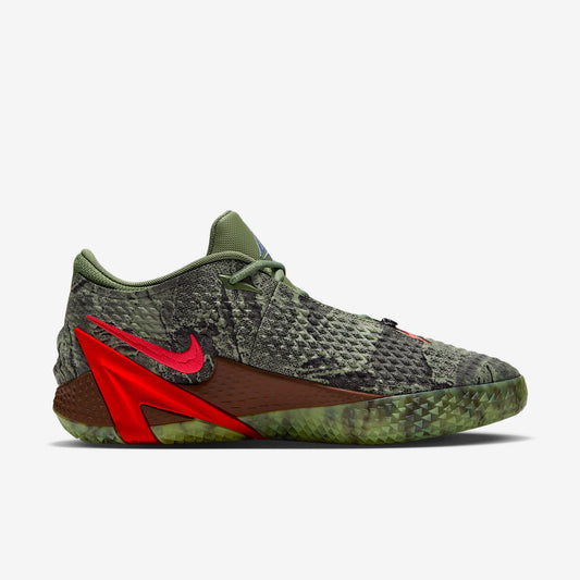 Ja 4 "Zombie" Basketball Shoes Color: Oil Green/Bright Crimson-Lt Lemon Twist Style: IO7939-300