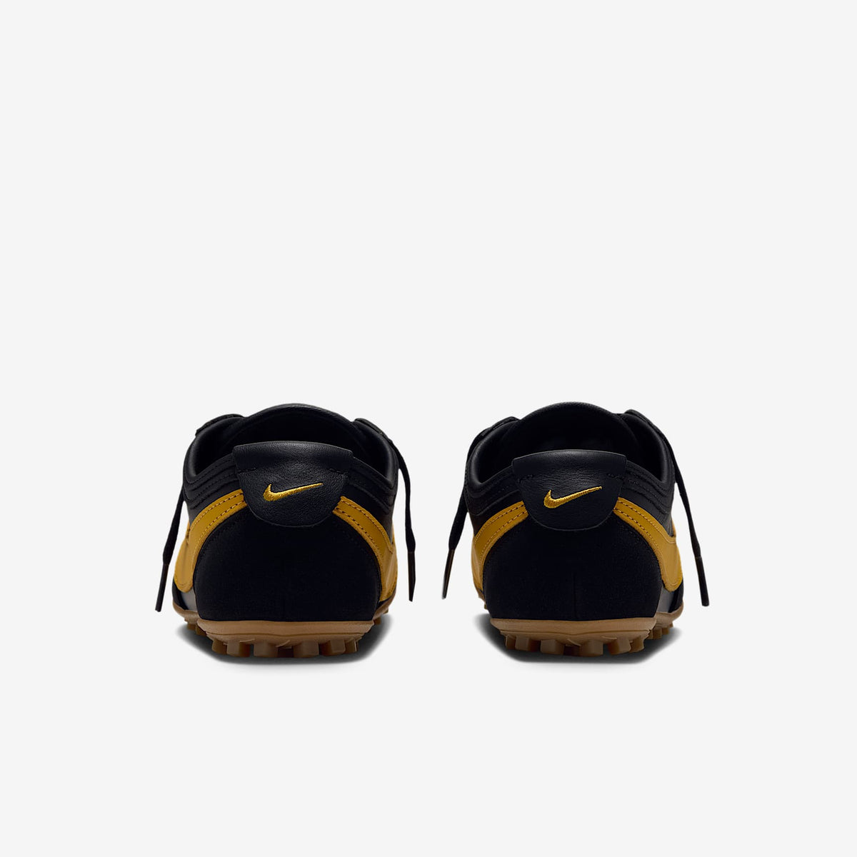 Nike Moon Shoe OG Leather Women's Shoes, Black/Yellow Ochre-Gum Light Brown, photo 6 of 10