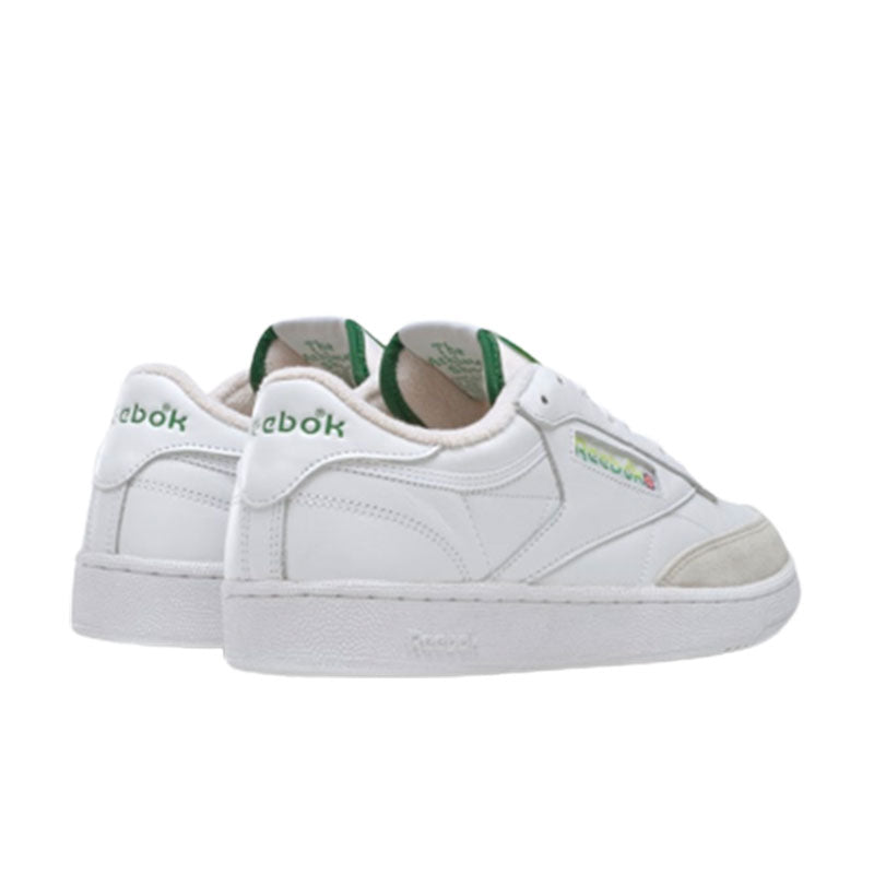 Reebok Club C 85 Vintage FTWWHT GLEGRN ACIYEL GY7199 Shoe Gallery Inc