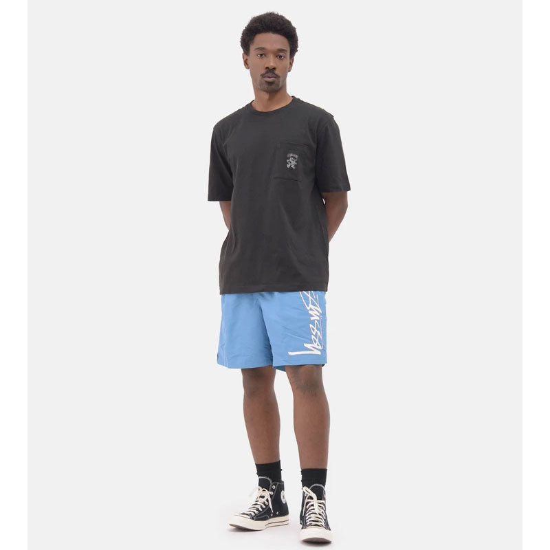 STUSSY SMOOTH STOCK WATER SHORT BLUE 113133